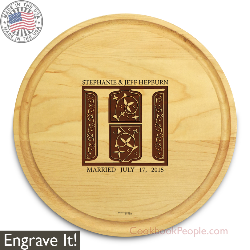 Personalized Circular Cutting Board