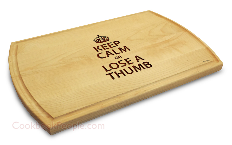 Personalized Cutting Board - Large Grooved 10x16 Chopping Board Engraved