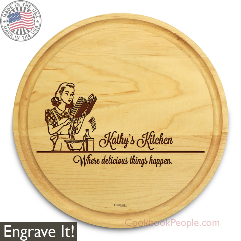 Personalized Circular Cutting Board
