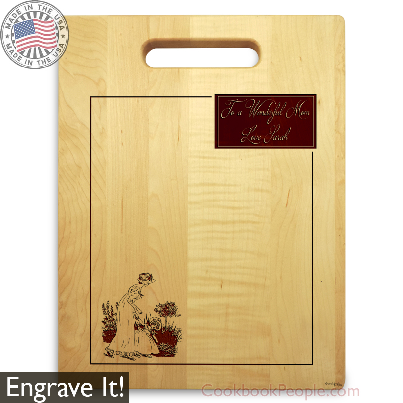 Engraving Cutting Board with Handle Chopping Board with Engraved Name