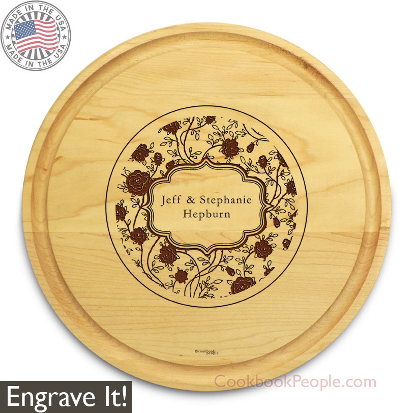 Personalized Circular Cutting Board
