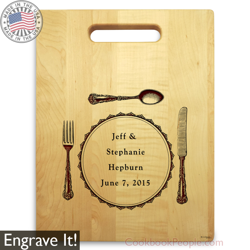Chopping Board with Engraved Name