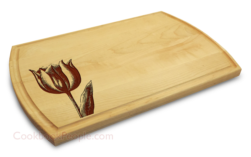 Personalized Cutting Board - Large Grooved 10x16 Chopping Board Engraved