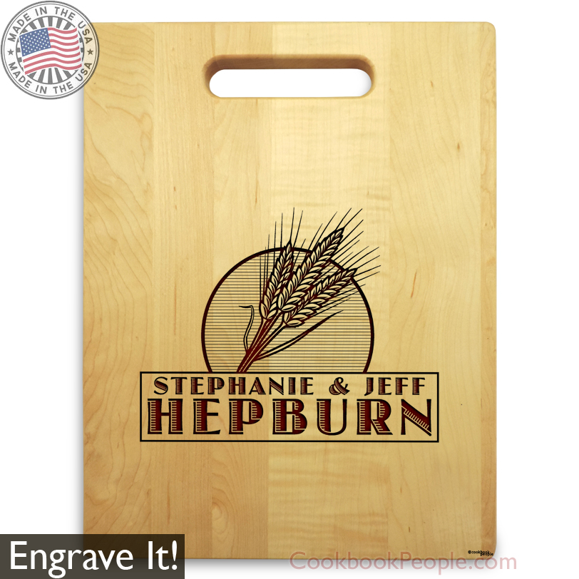 Chopping Board with Engraved Name