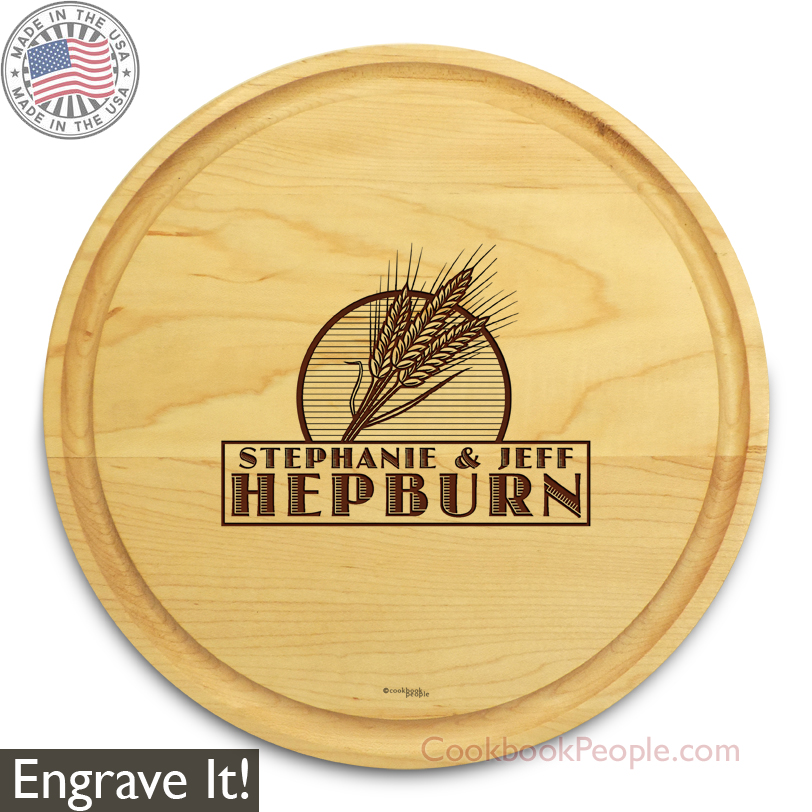 Personalized Circular Cutting Board