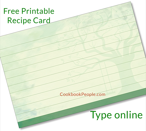 Color Ruled Index Cards Template - Free Printable Download