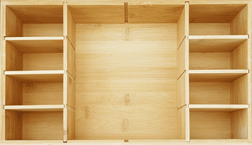 Adjustable walls wooden box
