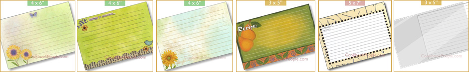 Recipe Card Selection