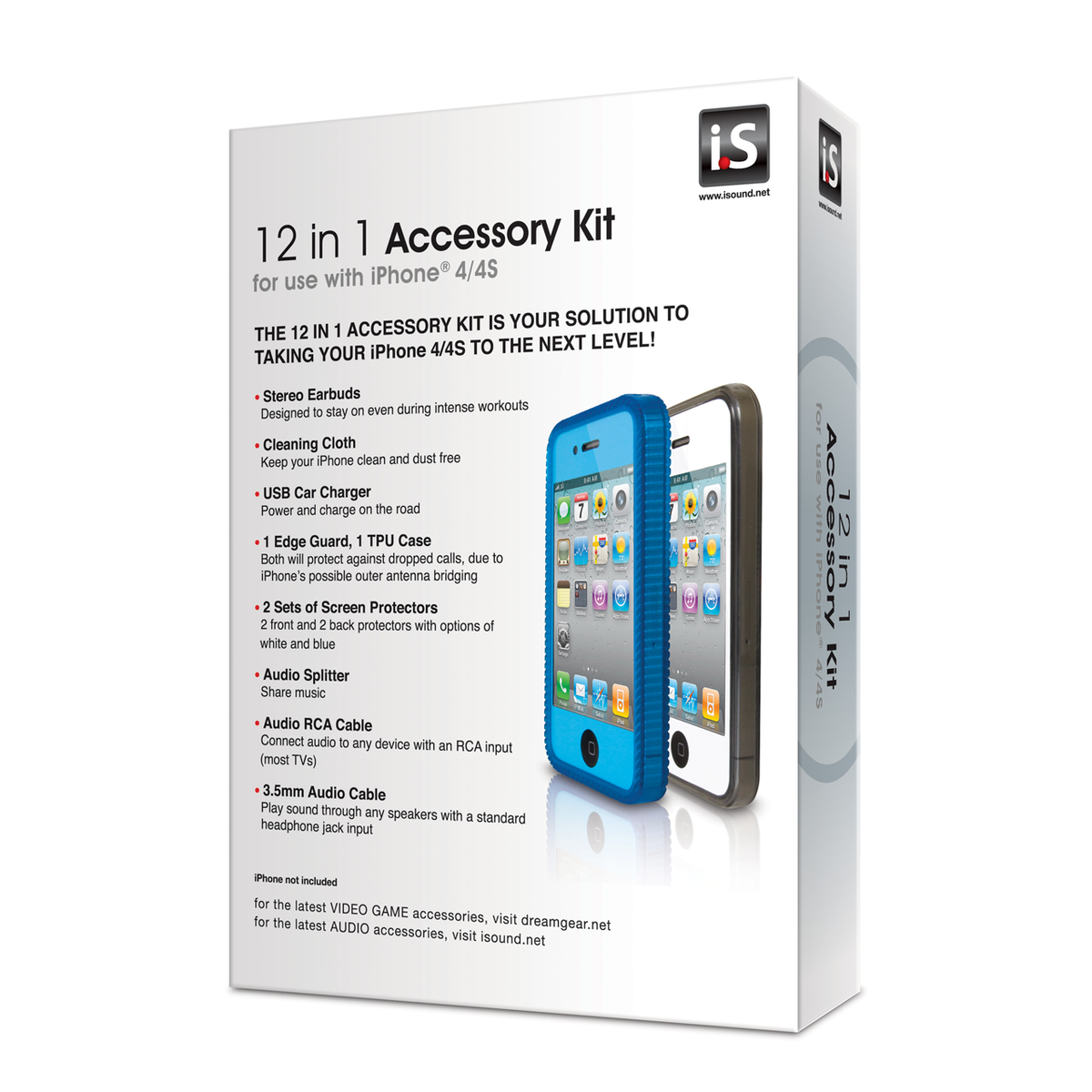 12 1 Accessory Kit iPhone 4 / 4s - iSound