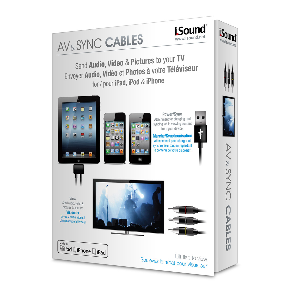 CABLE CHARGE ET SYNCHRONISATION IPHONE