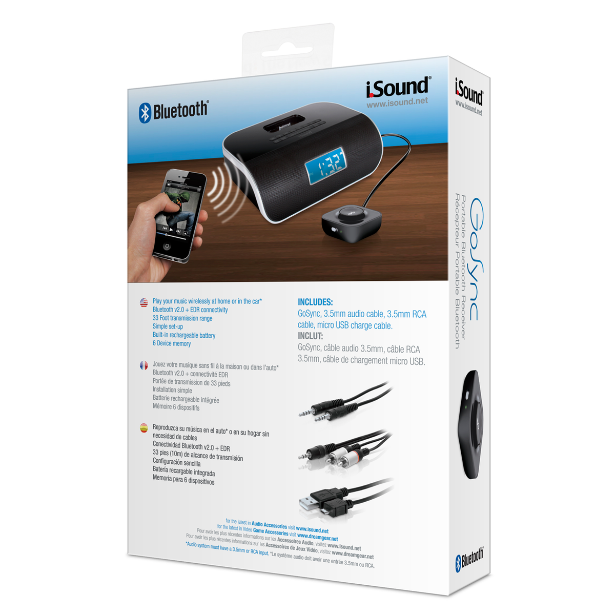 GoSync Bluetooth Receiver - iSound