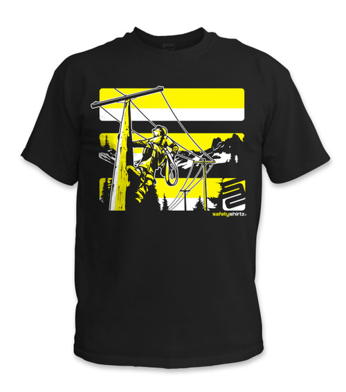 Lineman Safety Shirt - Yellow/Black