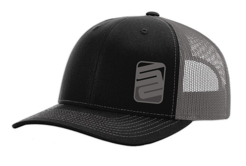 SS Richardson Snapback Hat - Black/Charcoal