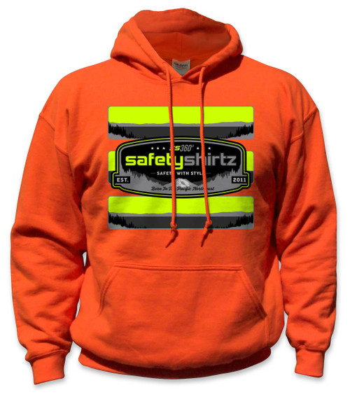 Steelhead Safety Hoodie - Yellow/Reflective/Orange