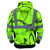 SS360° Backwoods Camo Yellow (Safety Green) Class 3 Type-R Reflective Safety Hoodie