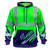 SS360º 12 Seattle Green Class 3 Type-R Reflective Safety Hoodie