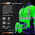 SS360º 12 Seattle Green Class 3 Type-R Reflective Safety Hoodie