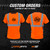 SS360º Deepwoods Camo - Orange - Class 2 - Type-R - UPF 40 - Reflective Safety Shirt - Custom Orders