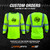 SS360º Basic Yellow (Safety Green) Long Sleeve Class 3 Type-R Reflective Safety Tee