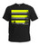 Sasquatch Safety Shirt - Yellow/Dark Gray/Black