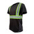 SS360º Stealth Basic Black - Type-O - UPF 40 - Reflective Safety Shirt