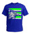 Throwback Seattle Safety Shirt - Green/Gray/Royal Blue