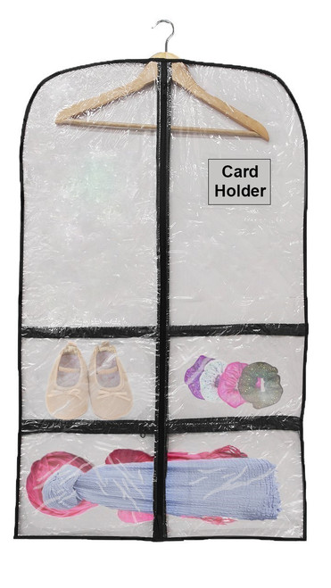 dance costume garment bags with pockets