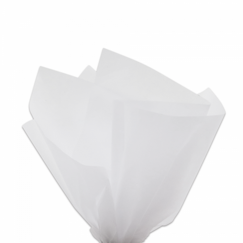 White Tissue Paper Bulk Gift Grade Tissue Paper Solid White 30x20"-Case 480 Sheets