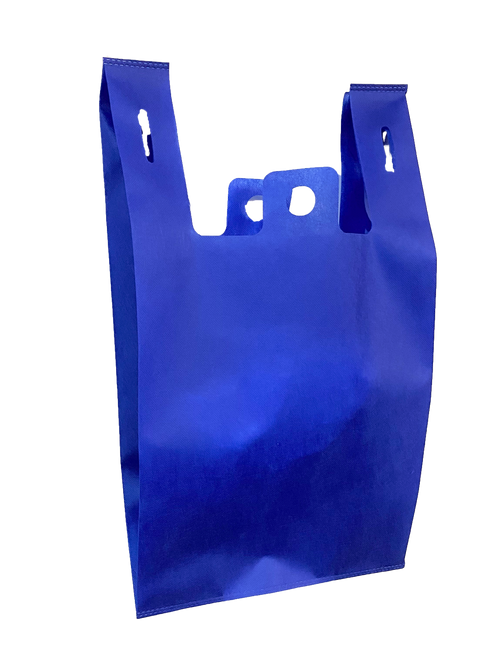 Reusable Non Woven Bag Blue