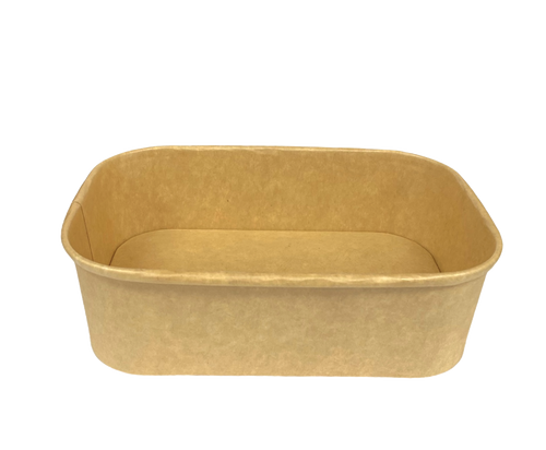Rectangle Paper Take Out Food Container -34oz|1000ml -Case of 300