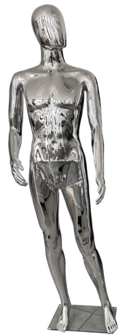 Male Silver Mannequin