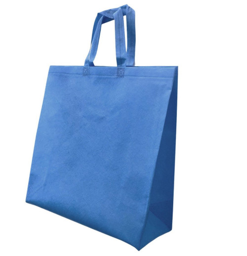 Reusable 2 Handle Shopping Bag - Blue