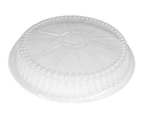 Plastic Clear Dome Lid  For Aluminum Round Container 7" Case 500 Plastic Clear Dome Lid  For Aluminum Round Container 7" Case 500