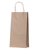 Brown kraft two-bottle wine bag