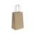 Paper bag with paper twisted handle kraft brown