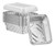 Dome lid for foil oblong container