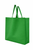 Green reusable shopping bag