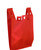 Red Reusable T-shirt Bags
12 x 7 x 22 Pinch Bottom