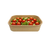 Rectangle Paper Base Food Container 17oz | 500ml - Case of 300