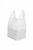 white plastic T-shirt bags