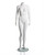 Female Mannequin Headless White Matte