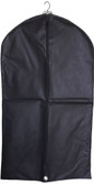 Suit Garment Bags Non Woven 40 Inches Zipper Black-Case of 50