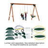 Scout Custom DIY Play Set Hardware Kit
