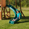 Side Winder Slide with Safety Handles, Green