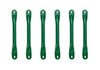 13 7/8" Green Metal Ladder or Monkey Bar Rungs 6 Pack