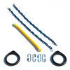 Swing Seats & Ring/Trapeze, Blue (2-Pack)