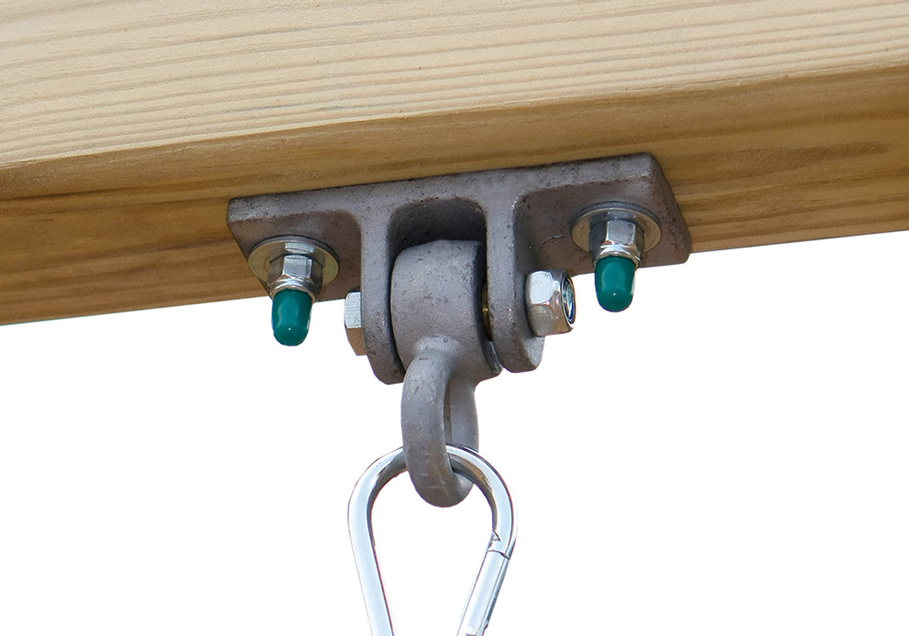 Dolibest Heavy Duty Swing Hanger Porch Swing Hanging Kit for Wooden and Concrete Set with 4 Wood Screws and 4 Expansion Bolts 900LB . Swing Set Accessorie for Indoor Outdoor Playground