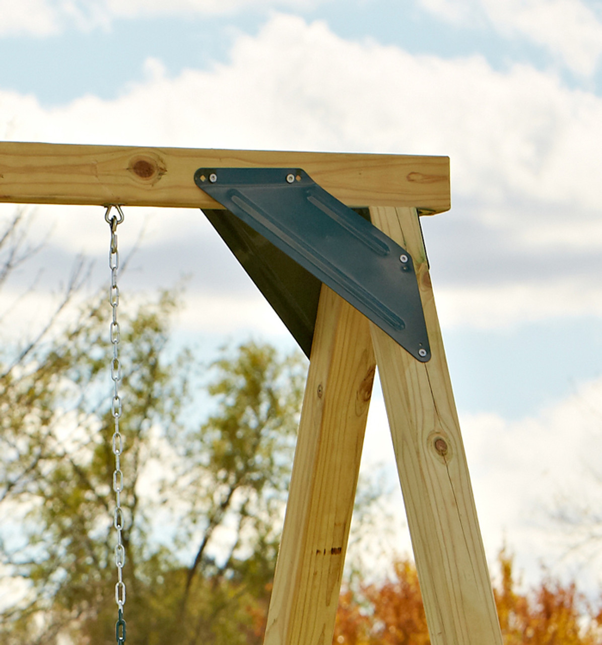 Steel A Frame Brackets for Swing Sets by Swing-N-Slide