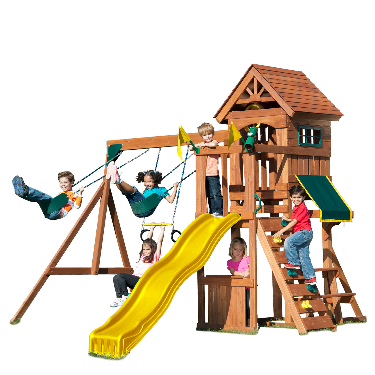 Jamboree fort play sales swing set