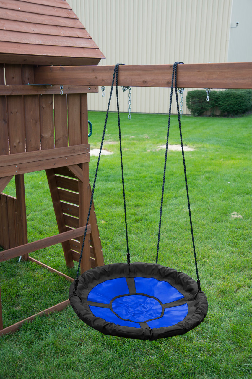 Blue Nest Swing for Kids | Swing Set Accessories